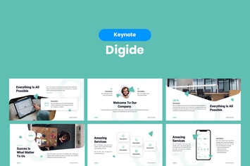 Digide - Startup Keynote Template