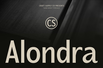 Alondra – Modern Font