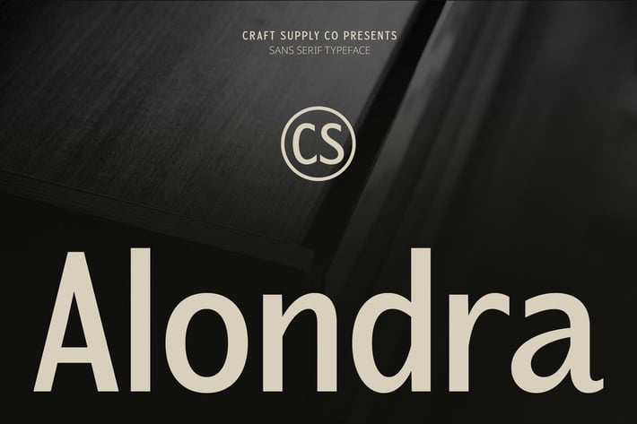Alondra – Modern Font