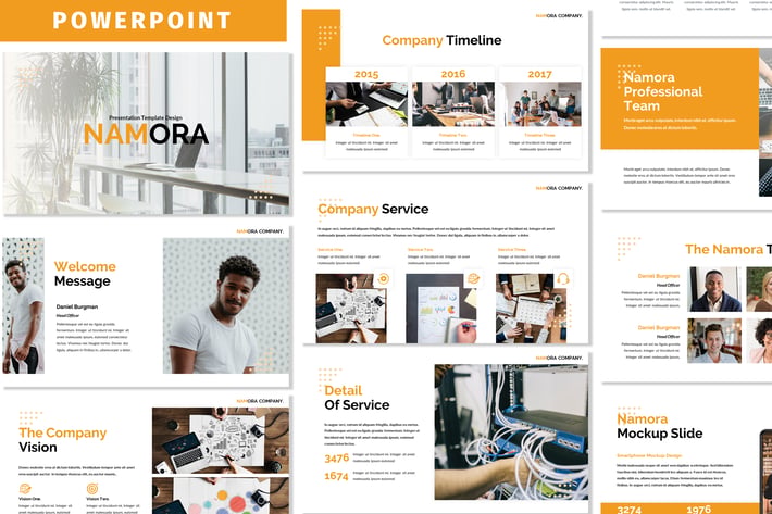 Namora - Business Powerpoint Template