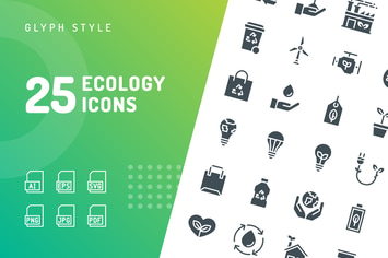Ecology Glyph Icons