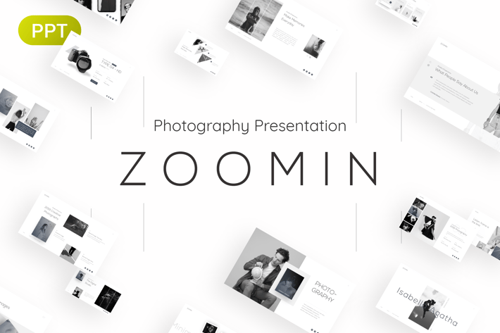 Zoomin Photography PowerPoint Template