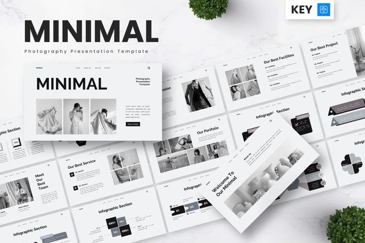 Minimal - Photography Keynote Templates