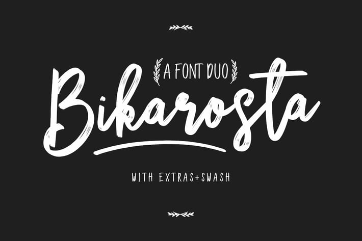 Bikarosta Typeface
