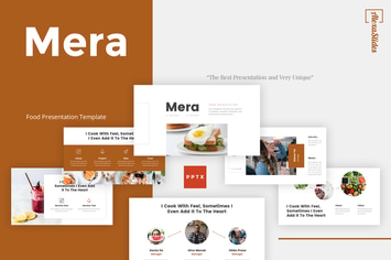 Mera - Food Powerpoint Template