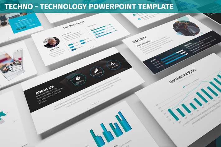 Techno - Technology Powerpoint Template