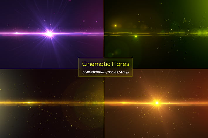 Cinematic Flares Backgrounds