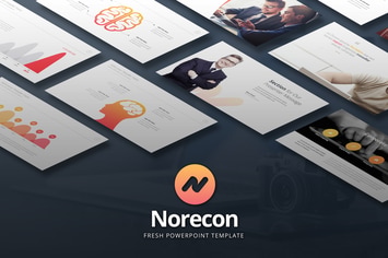 Norecon - Fresh Powerpoint Template