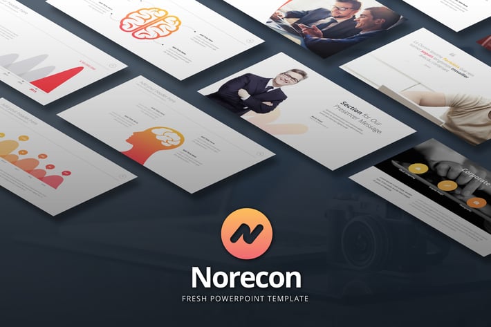 Norecon - Fresh Powerpoint Template