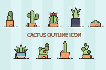 Cactus Succulent Icon