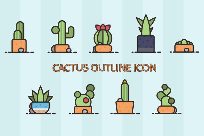 Cactus Succulent Icon
