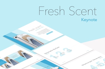 Fresh Scent Keynote Template