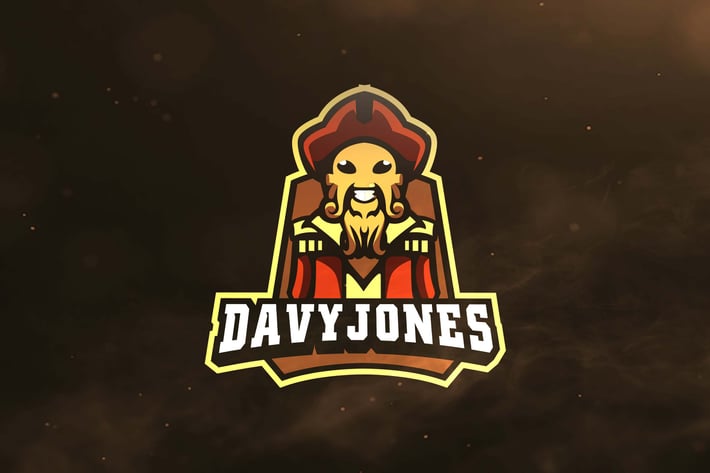 Davyjones Sport and Esports Logos