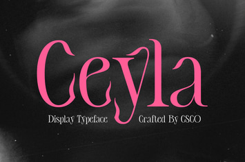 Ceyla – Art Nouveau Font