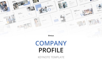 Company Profile Keynote Presentation Template