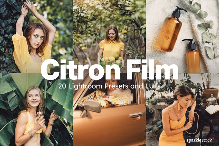 20 Citron Film Lightroom Presets & LUTs