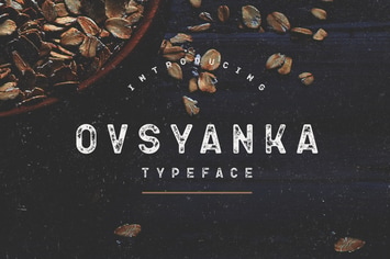 Ovsyanka Typeface