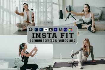 Insta Fit Luts Videos & Presets Mobile Desktop