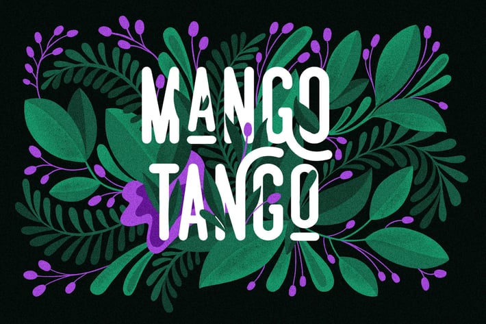 3 Fonts Mango Tango Collection