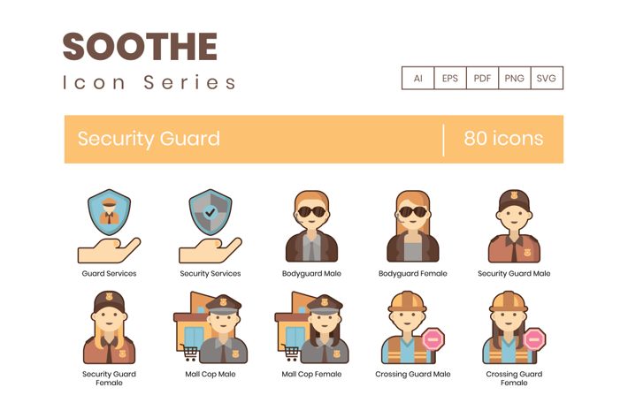 Security Guard Icons