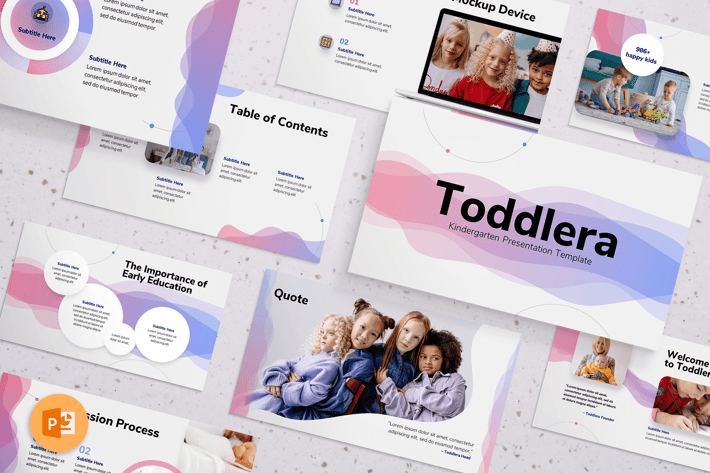 Kindergarten PowerPoint Presentation Template