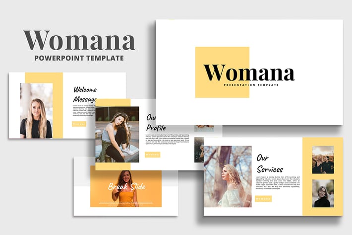 Womana - PowerPoint Template