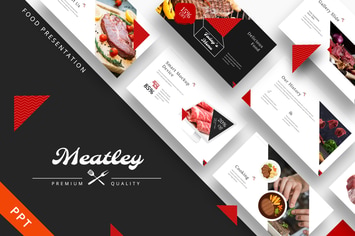 Meatley - Food Powerpoint Template