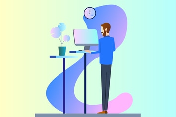 Technical Work 2D Illustration