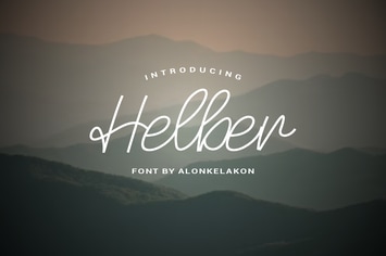 Helber Scrip Font