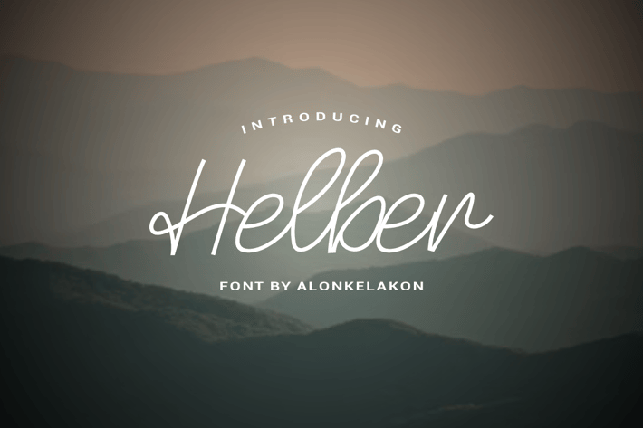 Helber Scrip Font