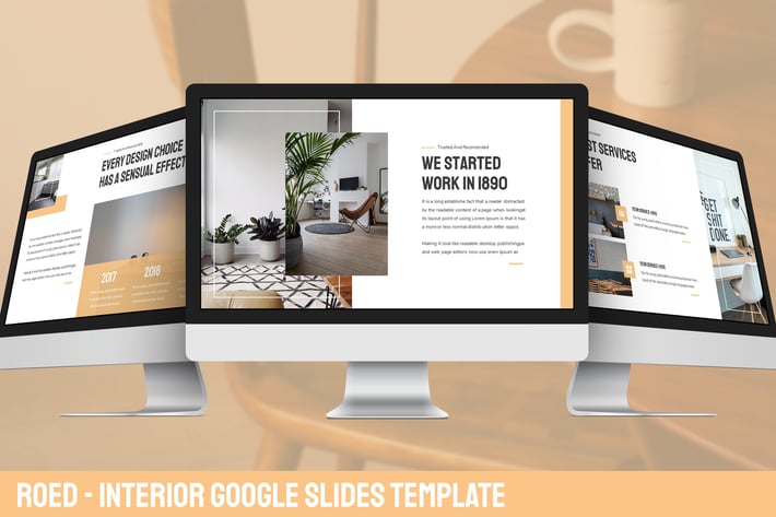 Roed - Interior Google Slides Template