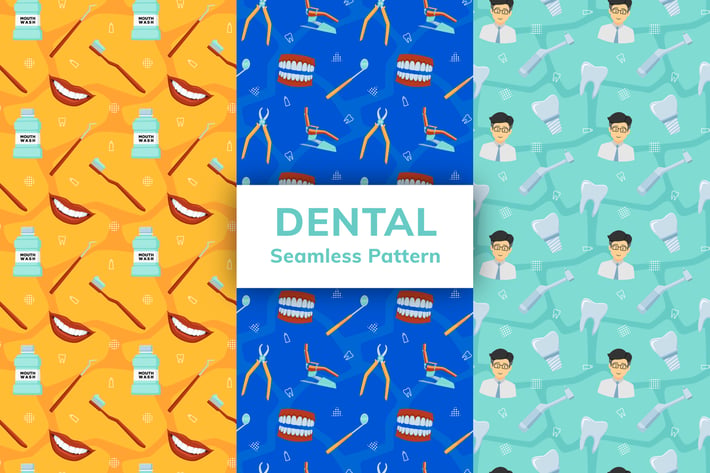 Dental Seamless Pattern
