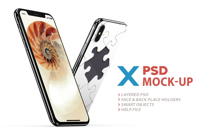 PhoneX PSD Mock-Up