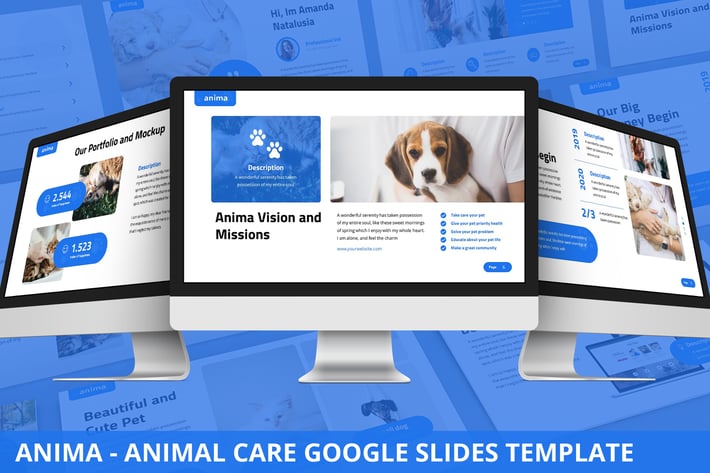 Anima - Animal Care Google Slides Template