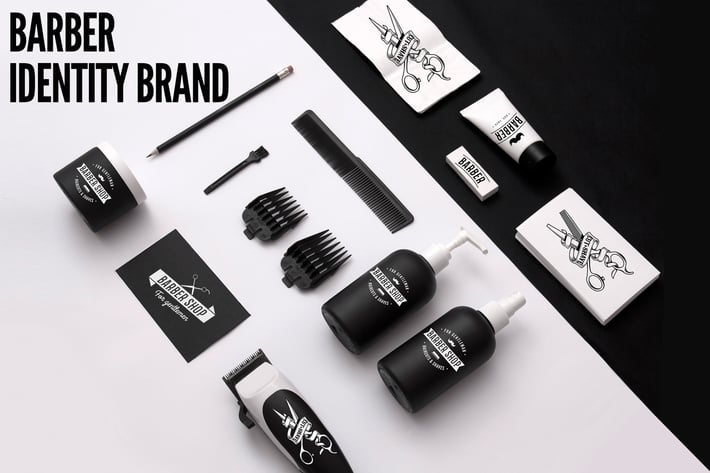Barber Shop Identity Brand