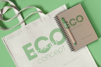 Branding Eco Concept Mockup