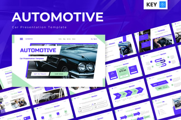 Automotive - Car Keynote Templates