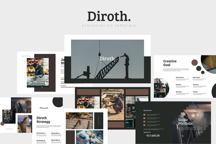 Diroth - Construction Keynote Template 