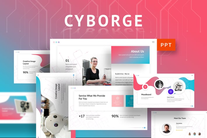 Cyborge - AI Powerpoint Template