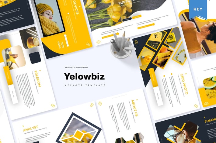 Yellowbiz | Keynote Template