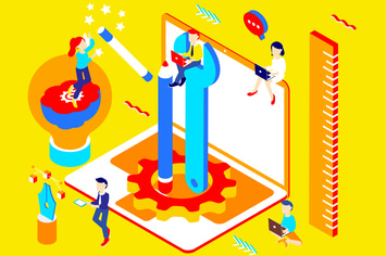 Power Tools Isometric Illustration