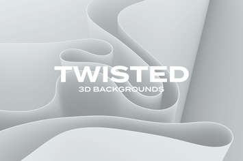 3D Twisted Backgrounds