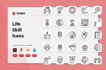Rubby - Life Skill Icons