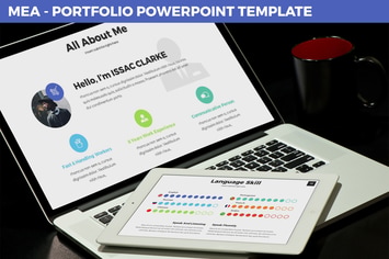 Mea - Portfolio Powerpoint Template