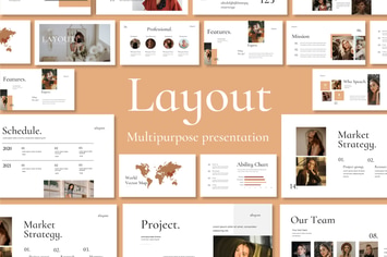 Layout Vol. 2 Powerpoint Template
