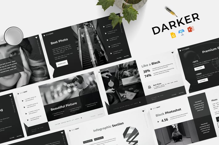 Darker - Presentation Template