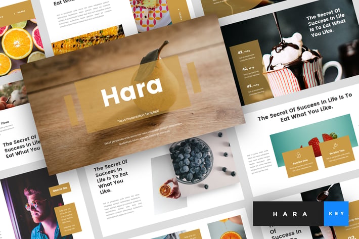 Hara - Food Keynote Template