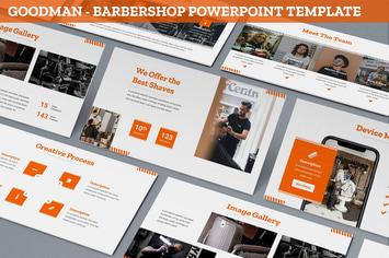 Goodman - Barbershop Powerpoint Template