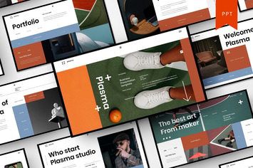 Plasma – Business PowerPoint Template