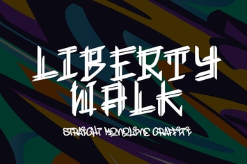 Liberty Walk - Cool Display Font